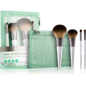 EcoTools On-The-Go Style sada štětců III. (na cesty)
