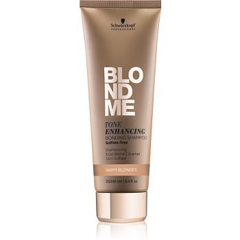 Schwarzkopf Professional Blondme bezsulfátový šampon pro teplé odstíny blond  250 ml