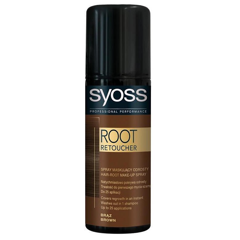 Syos Root Retoucher Sprey Hnědý 120ml