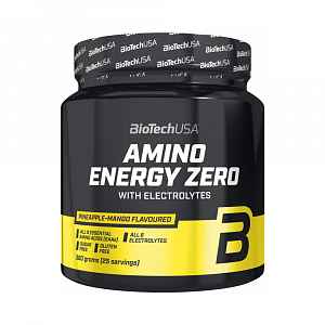 BioTech USA Amino Energy Zero s elektrolyty 360g - limetka
