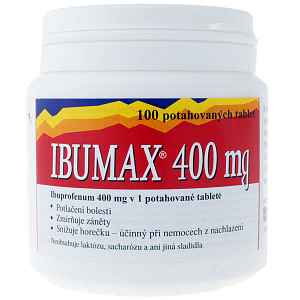 Ibumax 400 tablety 100ks
