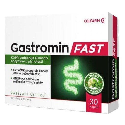 Colfarm Gastromin Fast 30 kapslí