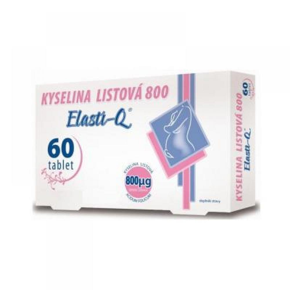 Elasti-Q Kyselina listová 800 - 60 tablet