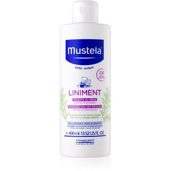 Mustela Bébé Liniment čisticí mléko pro děti od narození 400 ml