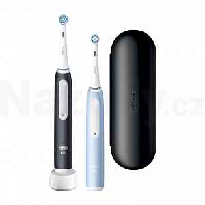 Oral-B iO Series 3 Duo Black+Blue magnetický kartáček 2 ks - 100 dní na vyzkoušení zboží