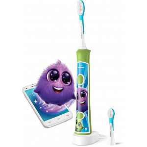 Philips Sonicare for Kids HX6352/11 dětský sonický zubní kartáček zelený