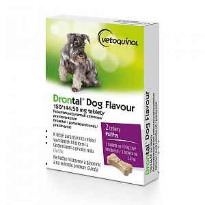 Drontal Dog Flavour odčervovací tablety 2ks