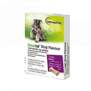 Drontal Dog Flavour odčervovací tablety 2ks
