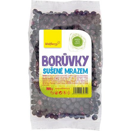 Borůvky lyofilizované 100 g Wolfberry
