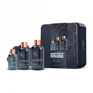 Grace Cole Pánská dárková sada péče o tělo v plechové dóze Černý pepř & Mandarinka 4 ks