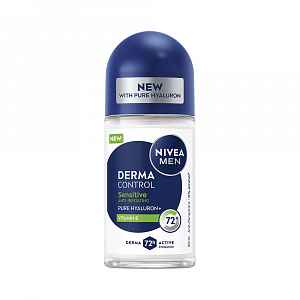 Nivea Men Derma Control Sensitive kuličkový antiperspirant 50 ml