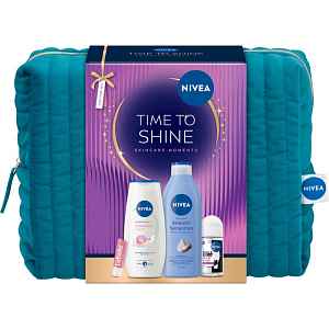 NIVEA Time to Shine dárková sada pro výživu a hydrataci