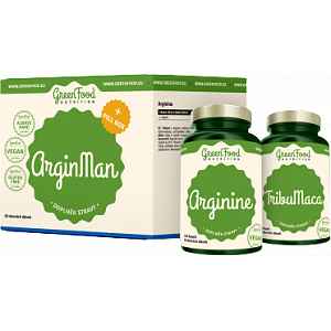 GreenFood Nutrition ArginMan + Pillbox