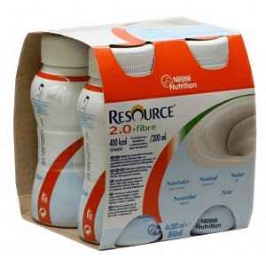 Resource 2.0 kcal Fibre Neutrální perorální roztok 4 x 200 ml