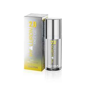 Alcina Hydratační a protivráskový pleťový gel Hyaluron 2.0 (Face Gel) 30 ml