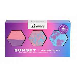 IDC Institute Sunset sada bomb do koupele 3x35 g