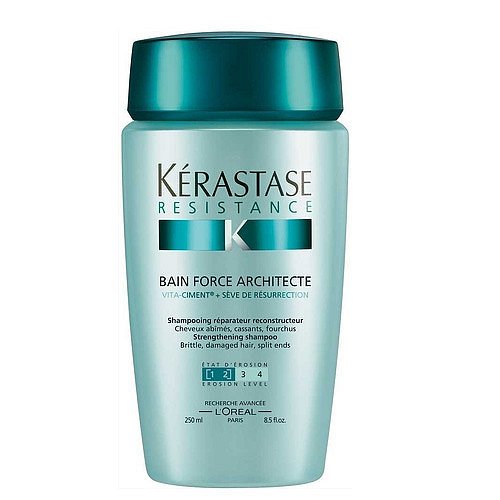 Kérastase Bain Force Architecte šampon pro velmi křehké a poškozené vlasy 250 ml