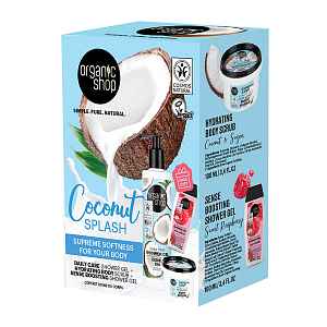 Organic Shop Coconut Splash Supreme Softness set 3 ks