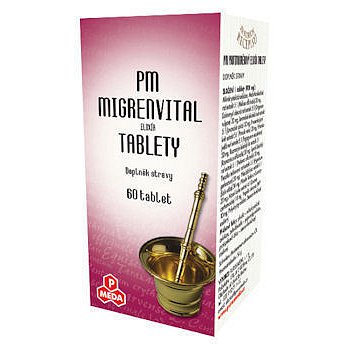 PM MigrenVital elixír tablety  60