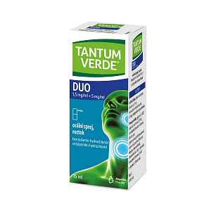Tantum Verde DUO 1,5 mg/ml + 5 mg/ml orální sprej, roztok 15 ml
