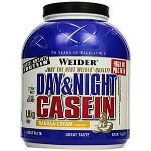 100% Casein, Weider, 1800 g, Vanilka