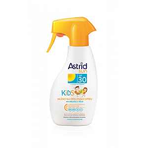 ASTRID SUN Dětské mléko na opalování spray OF 30 200 ml