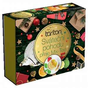 TARLTON Sváteční pohoda assortment zelený čaj 60 sáčků