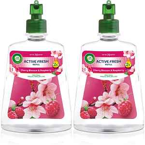 Air Wick Cherry Blossom & Raspberry Duo osvěžovač vzduchu – náhradní náplň