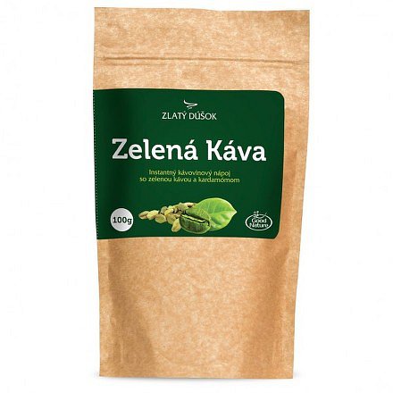 Good Nature Zlatý doušek Zelená káva s kardamomem 100 g