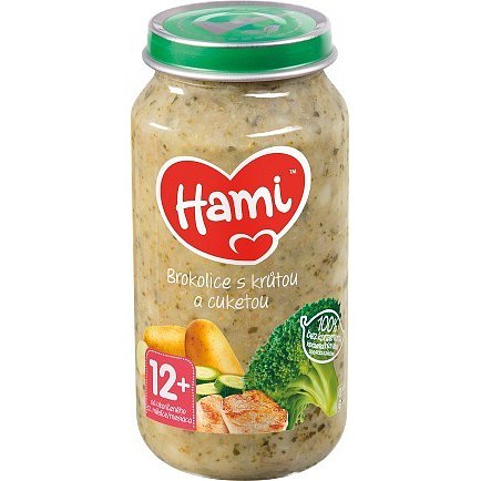 Hami příkrm brokolice s krůtou a cuketou 250g 12M