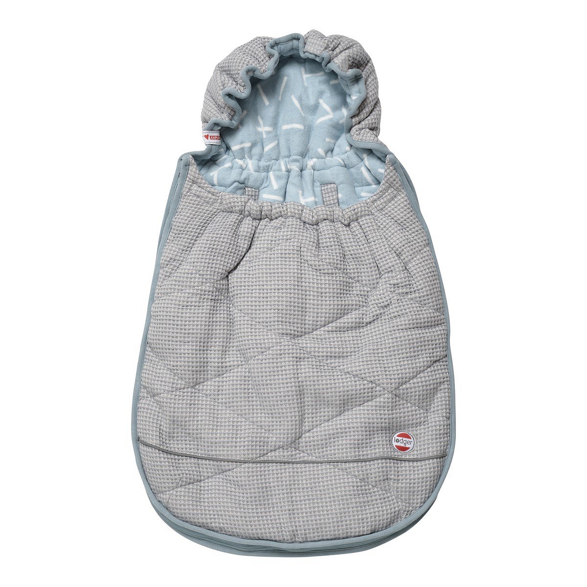 LODGER Mini-Bunker Fusak Flannel/Honeycomb Steel Grey