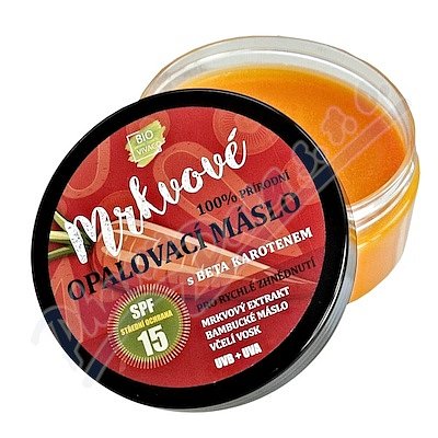 Mrkvové opalovací máslo SPF15 150ml