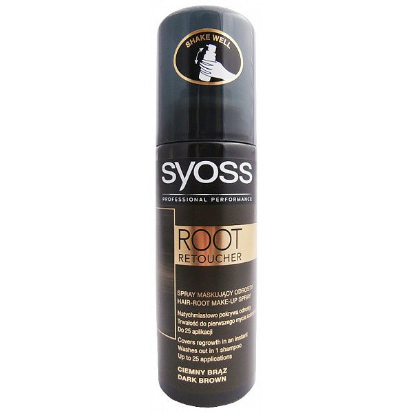 Syoss Root Retoucher korektor odrostů tmavě hnědý 120ml