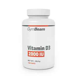 GymBeam Vitamin D3 2000 IU