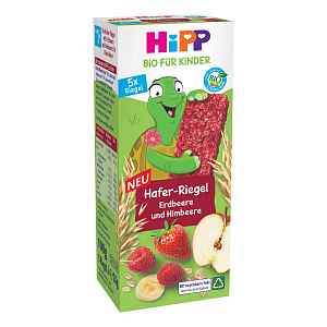 Hipp BIO Ovesná tyčinka jahoda a malina 5x20 g