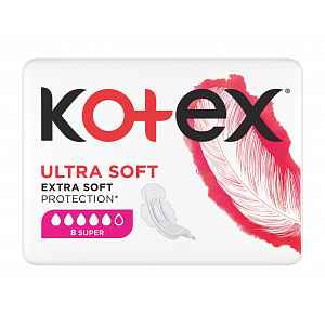 Kotex Ultra Soft Super vložky 8 ks