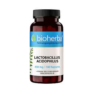 Lactobacillus acidophilus 450 mg – 100 kapslí – Bioherba