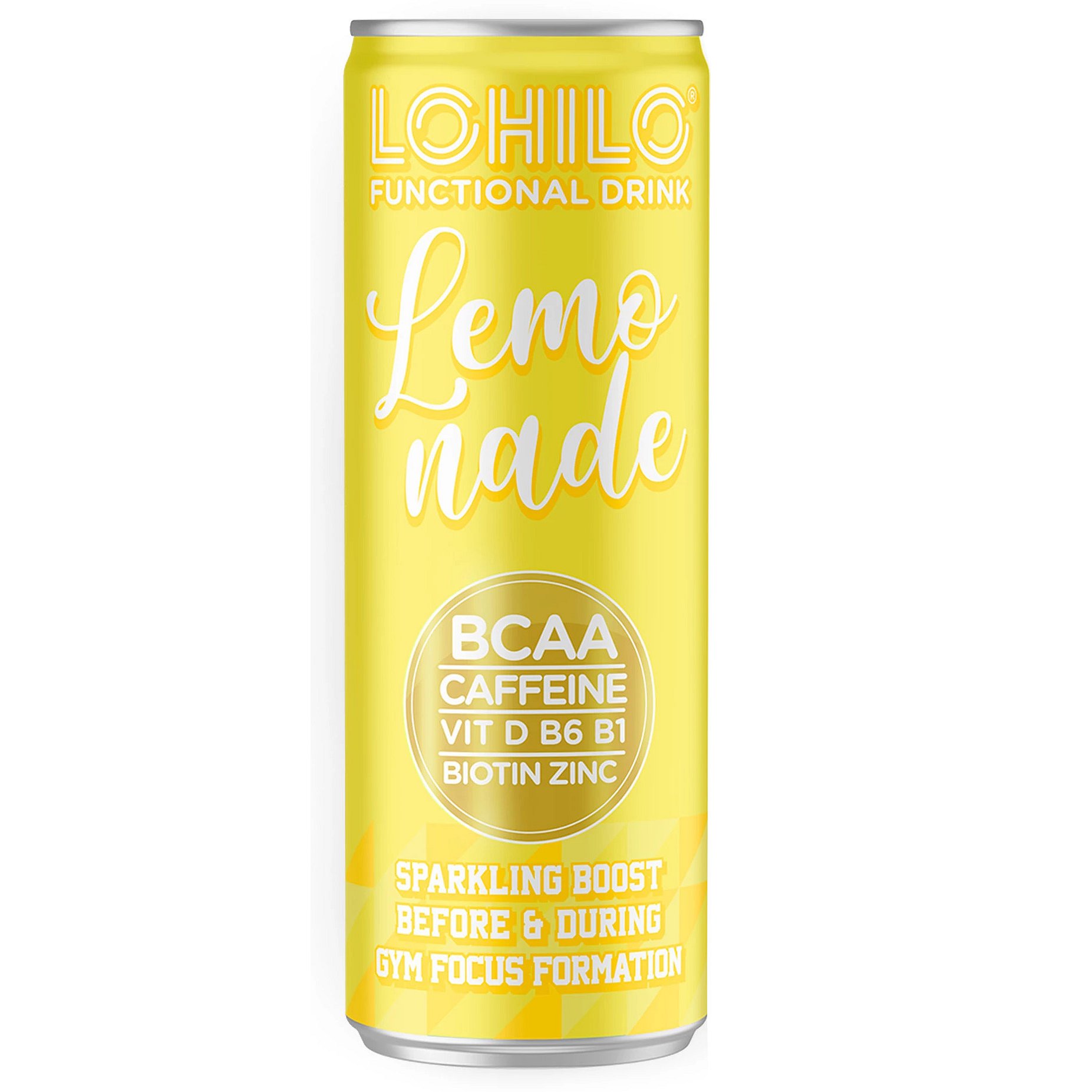 LOHILO BCAA Drink Bali Beach citrónová limonáda 330ml