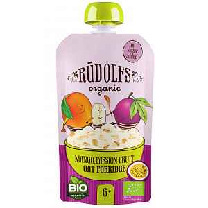 Rudolfs Mango, celozrnná ovesná kaše BIO kapsička 110 g