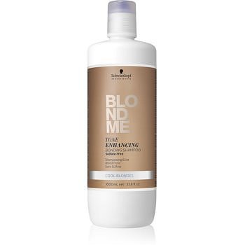 Schwarzkopf Professional Blondme bezsulfátový šampon pro studené odstíny blond  1000 ml