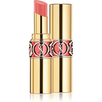 Yves Saint Laurent Rouge Volupté Shine Oil-In-Stick hydratační rtěnka odstín 15 Corail Intuitive / Corail Spontini 3,2 g