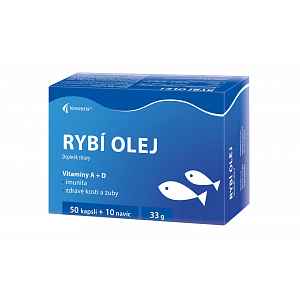 Rybí olej cps.50+10