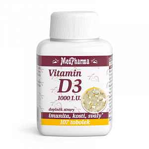 Medpharma Vitamin D3 1000 I.u. Tobolek 107