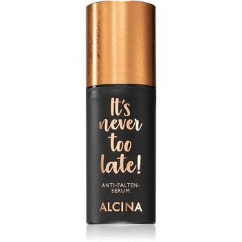 Alcina It's never too late! sérum proti vráskám 30 ml