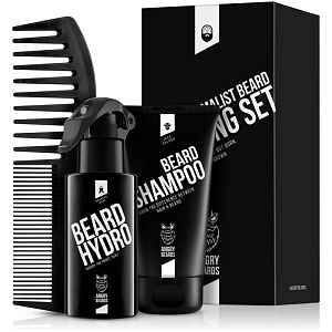 Angry Beards Minimalist Grooming Set sada na vousy