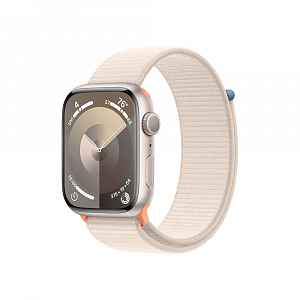 Apple Watch S9 45 mm sport loop smart hodinky Starlight