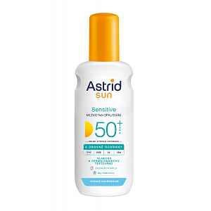 Astrid SUN Sensitive Mléko na opalování SPF50+ sprej 150 ml