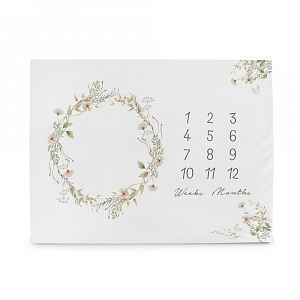 Ceba Podložka milníková na focení (92x72) Basic Summer Flowers