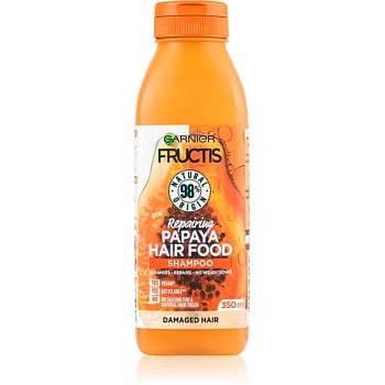 Garnier Fructis Papaya Hair Food regenerační šampon pro poškozené vlasy 350 ml
