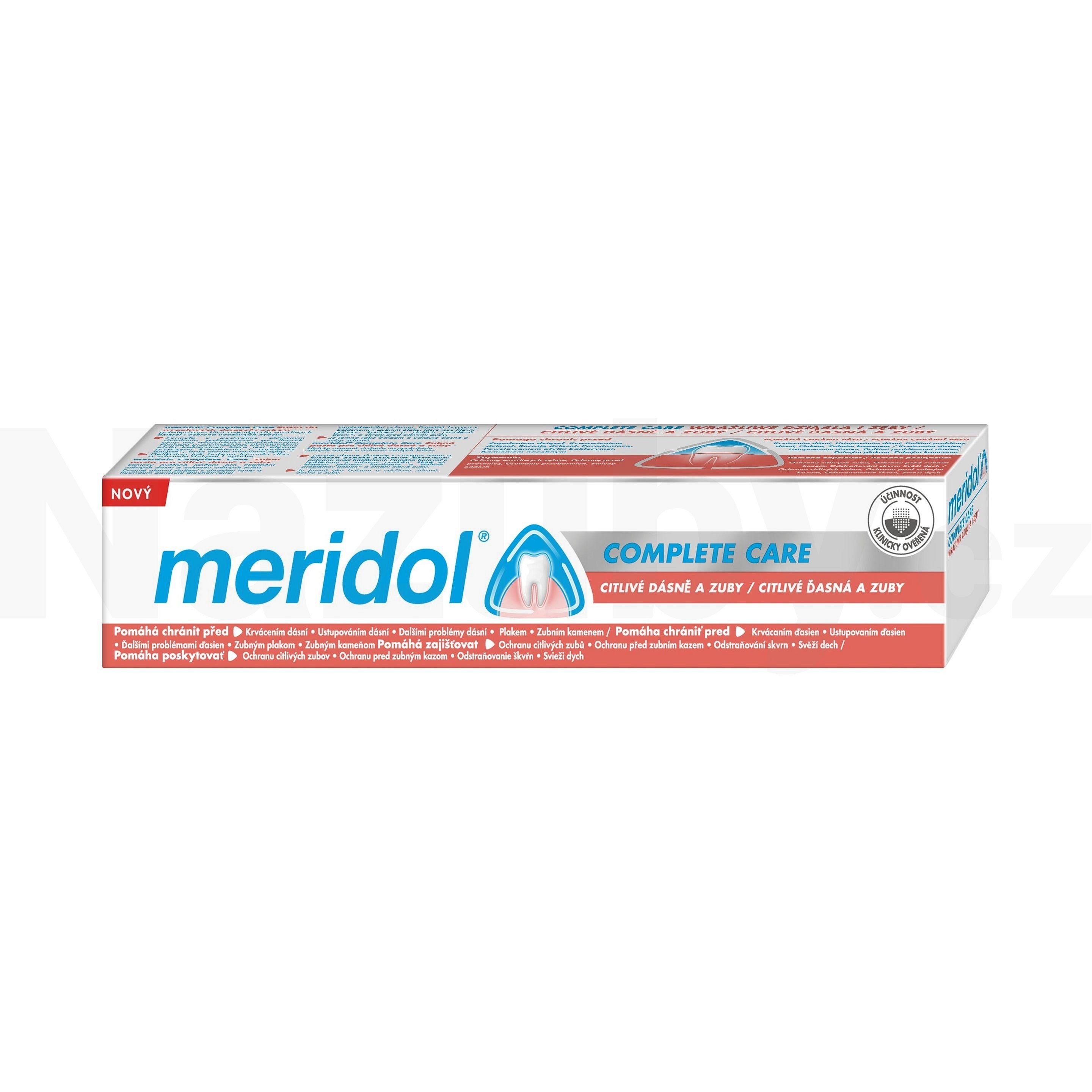 Meridol Complete Care Sensitive Gums & Teeth zubní pasta 75 ml
